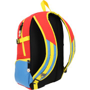 Foto de Mochila Escolar One Piece Rojo/Azul Yadatex 
