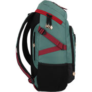 Foto de Mochila Escolar One Piece Verde/Negro Yadatex 