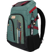 Foto de Mochila Escolar One Piece Verde/Negro Yadatex 
