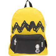 Foto de Mochila Escolar Peanuts Charlie Amarillo Yadatex 