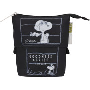 Foto de Mochila Escolar Peanuts Set Con 3 Negro Yadatex 
