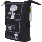 Foto de Mochila Escolar Peanuts Set Con 3 Negro Yadatex 