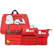 Foto de Mochila Escolar Peanuts Set Con 3 Rojo Yadatex 