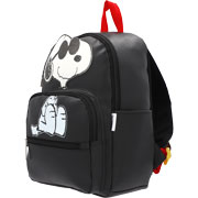 Foto de Mochila Escolar Peanuts Snoopy Negro Yadatex 