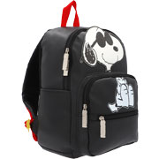 Foto de Mochila Escolar Peanuts Snoopy Negro Yadatex 