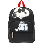 Foto de Mochila Escolar Peanuts Snoopy Negro Yadatex 