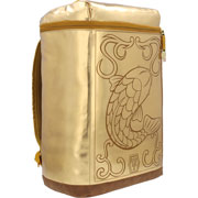 Foto de Mochila Escolar Piscis Caballeros Del Zodiaco Dorado Yadatex 
