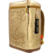 Foto de Mochila Escolar Piscis Caballeros Del Zodiaco Dorado Yadatex 