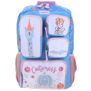 Foto de Mochila Escolar Princesas Azul Chenson Pr70997 