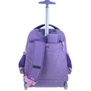 Foto de Mochila Escolar Princesas Con Ruedas Lila Chenson Pr71116 