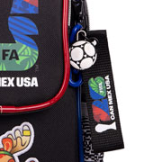 Foto de Mochila Escolar Ruz Fifa Zayu Maple Y Clutch Negro 