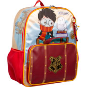 Foto de Mochila Escolar Ruz Harry Hedwig Rojo 