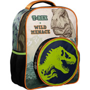Foto de Mochila Escolar Ruz Jurassic Fosil Negro 