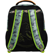 Foto de Mochila Escolar Ruz Jurassic Fosil Negro 