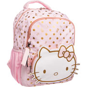 Foto de Mochila Escolar Ruz Kitty Lunares Rosa 