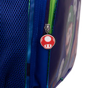 Foto de Mochila Escolar Ruz Mario Bros Luigi 2 Azul 
