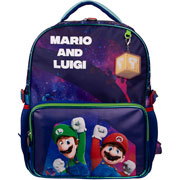 Foto de Mochila Escolar Ruz Mario Bros Luigi 2 Azul 