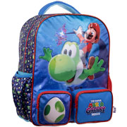 Foto de Mochila Escolar Ruz Mario Bros Yoshi 2 Azul 
