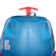 Foto de Mochila Escolar Ruz Mario Bros Yoshi 2 Con Ruedas Azul 