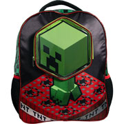 Foto de Mochila Escolar Ruz Minecraft 3D Negro 