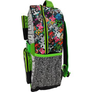 Foto de Mochila Escolar Ruz Minecraft Amigos Verde 