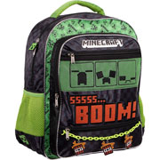 Foto de Mochila Escolar Ruz Minecraft Boom 
