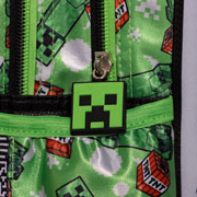 Foto de Mochila Escolar Ruz Minecraft Boom Verde 