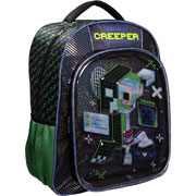 Foto de Mochila Escolar Ruz Minecraft Creeper 