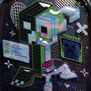 Foto de Mochila Escolar Ruz Minecraft Creeper 