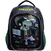 Foto de Mochila Escolar Ruz Minecraft Creeper 