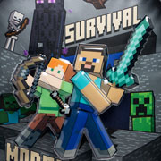 Foto de Mochila Escolar Ruz Minecraft Cubo Verde 