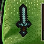Foto de Mochila Escolar Ruz Minecraft Espadin 