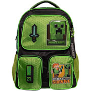 Foto de Mochila Escolar Ruz Minecraft Espadin 