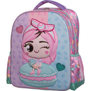 Foto de Mochila Escolar Ruz Mis Pastelitos Guiño Azul 