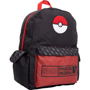 Foto de Mochila Escolar Ruz Pokemon Juvenil Negro 