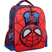 Foto de Mochila Escolar Ruz Spider 3D Rojo 