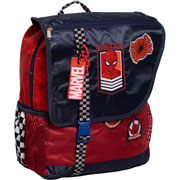 Foto de Mochila Escolar Ruz Spider Pines Rojo 