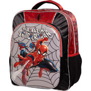 Foto de Mochila Escolar Ruz Spider Telaraña Negro 