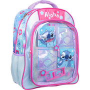 Foto de Mochila Escolar Ruz Stitch Doble 