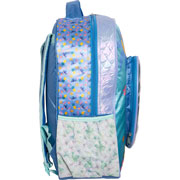 Foto de Mochila Escolar Ruz Stitch Flor Azul 