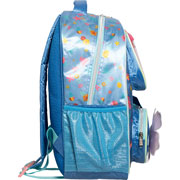 Foto de Mochila Escolar Ruz Stitch Hawai Azul 