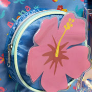 Foto de Mochila Escolar Ruz Stitch Hawai Azul 