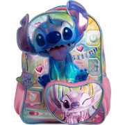 Foto de Mochila Escolar Ruz Stitch Sonrisa 
