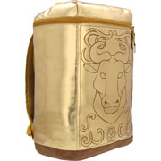 Foto de Mochila Escolar Tauro Caballeros Del Zodiaco Dorado Yadatex 