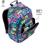 Foto de Mochila escolar Totto Acuarela 6JR multicolor 
