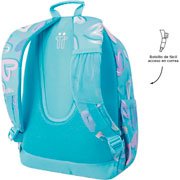 Foto de Mochila escolar Totto Acuarela 6JT azul 
