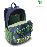 Foto de Mochila Escolar Totto Digisaurio Azul 
