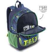 Foto de Mochila Escolar Totto Digisaurio Azul 