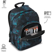 Foto de Mochila Escolar Totto Gelido Azul 