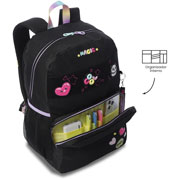 Foto de Mochila Escolar Totto Glowing Negro 